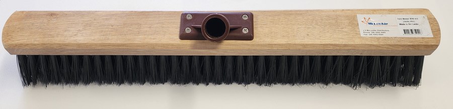 Broom Hard Centre Wood 610mm
