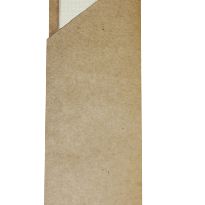 Cutlery Napkin Pocket Kraft