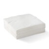 Napkin 2ply Dinner White 1/4 f