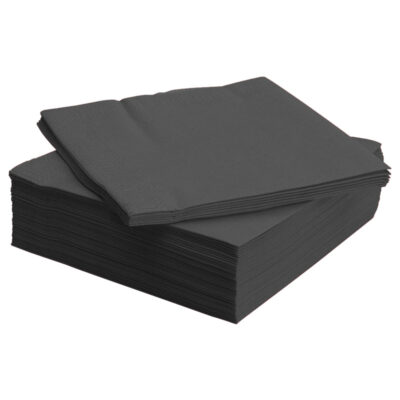Napkin 2ply Lunch Black