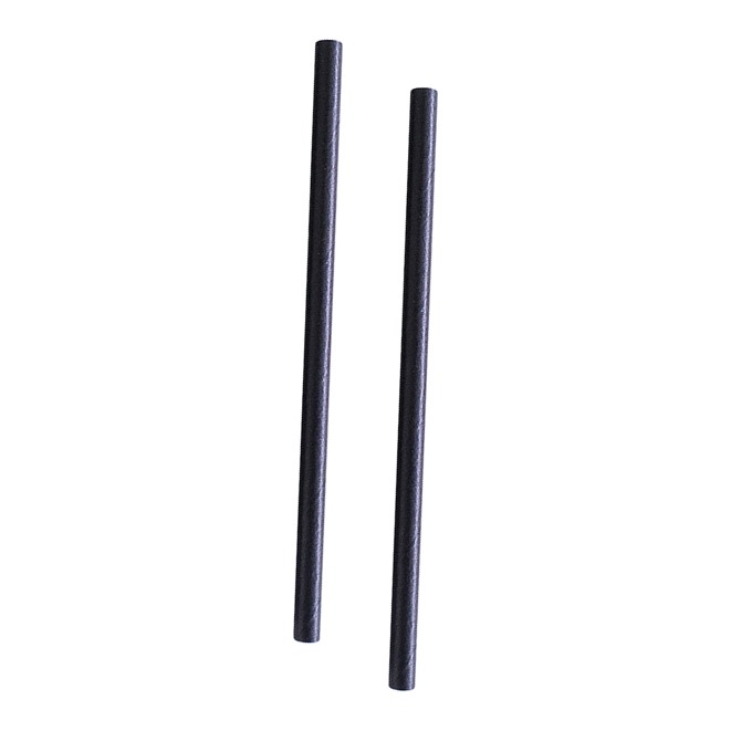 Straw Paper Cocktail Black Ros