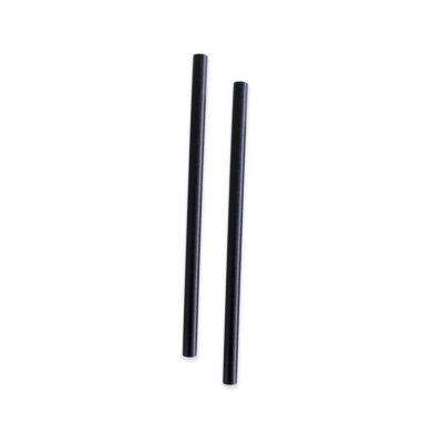 Straw Paper Jumbo Black Ros
