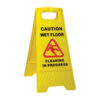 Sign Caution Wet Floor