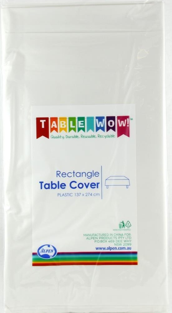 Table Cover White