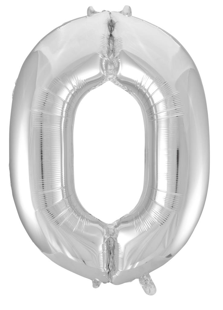 Balloon Silver Foil 34inch #0