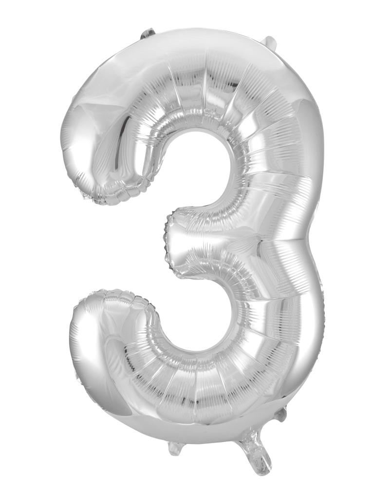 Balloon Silver Foil 34" #3
