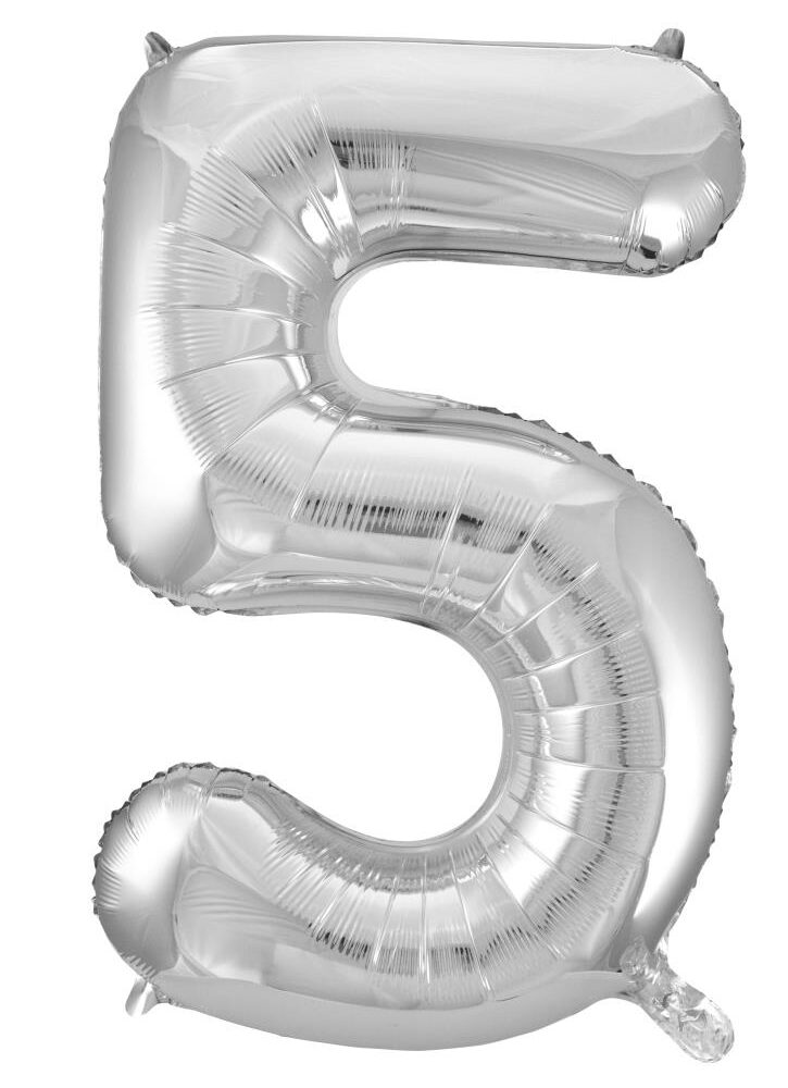 Balloon Silver Foil 34" #5