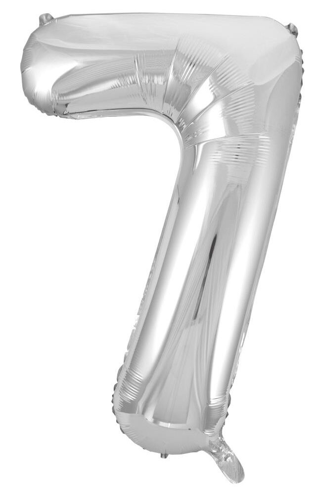 Balloon Silver Foil 34" #7