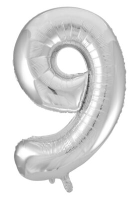 Balloon Silver Foil 34" #9