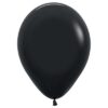 Balloon Black 30cm 25pk