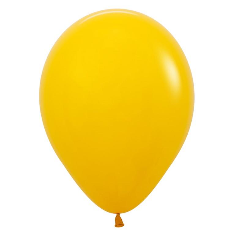 Balloon Yellow 30cm 25pk