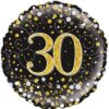 Foil Black & Gold Sparkfizz 30