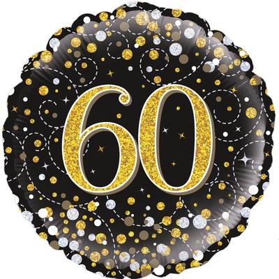 Foil Black & Gold Sparkfizz 60