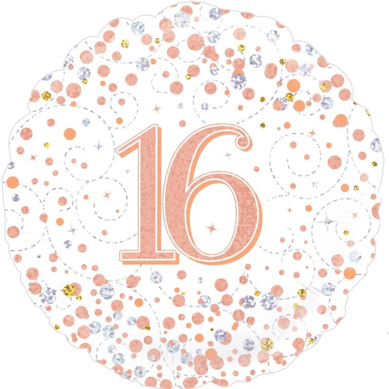 Foil Rose/Gold Sparkfizz 16
