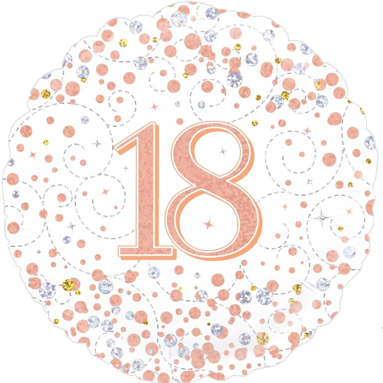 Foil Rose/Gold Sparkfizz 18