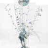 Centrepiece Silver Happy Birthday