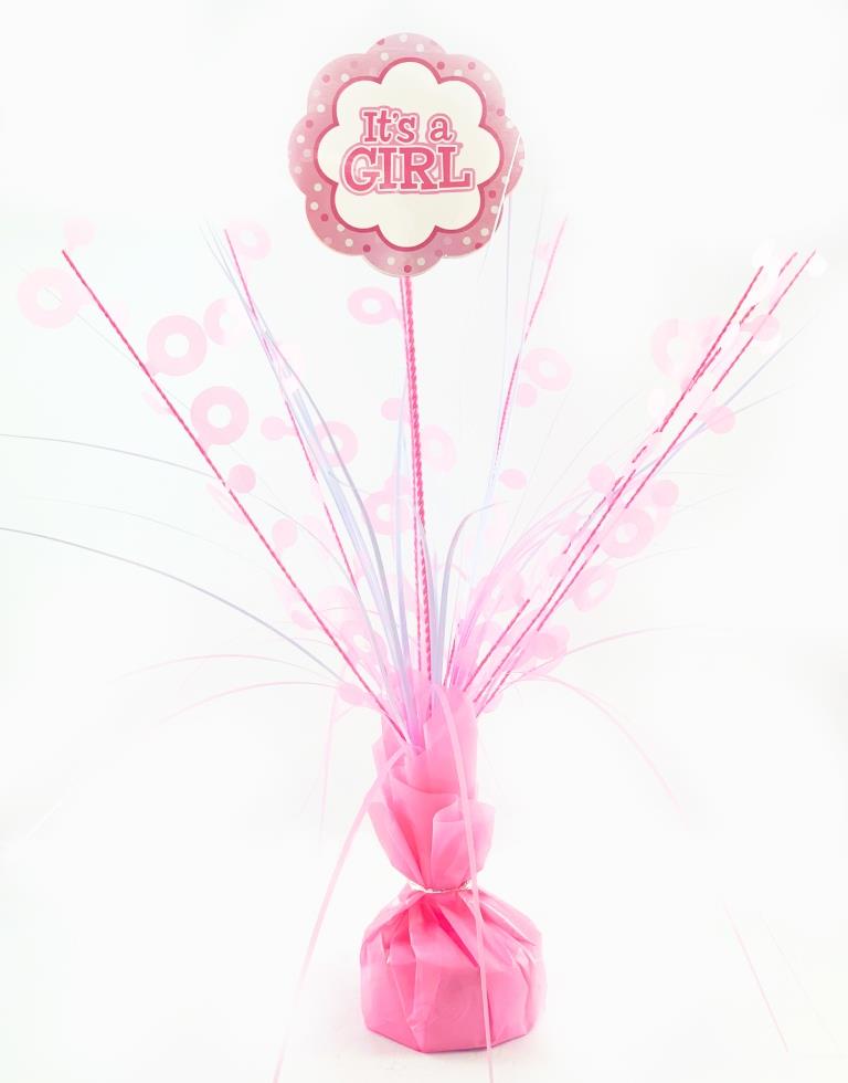 Centrepiece Pink Its A Girl