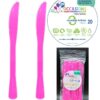 Knife Magenta 20pk