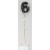 Candle Black Long Stick #6