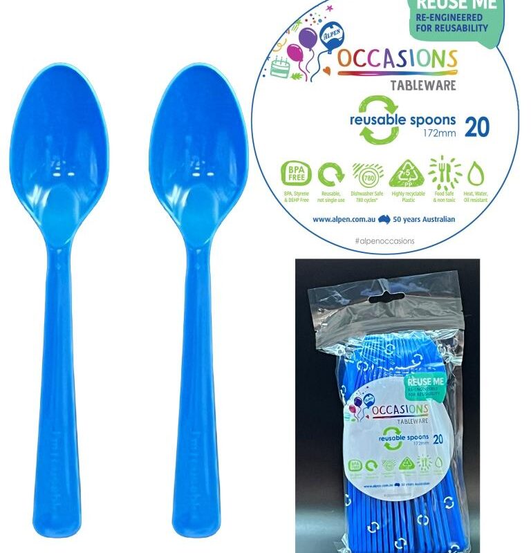 Spoon Royal Blue 20pk
