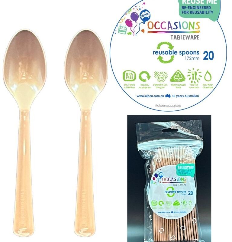 Spoon Rose Gold 20pk