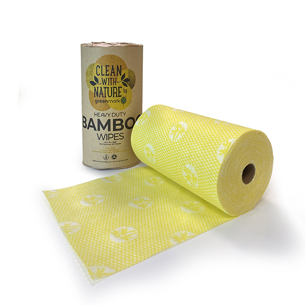 Heavy Duty Bamboo Wipes - Yellow