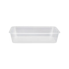 Rectangle Plastic Cont 500ml