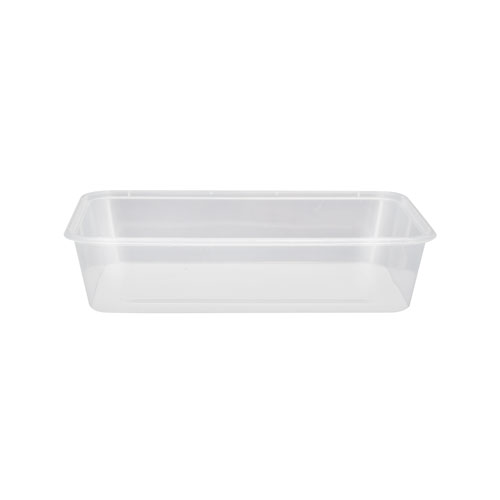 Rectangle Plastic Cont 500ml