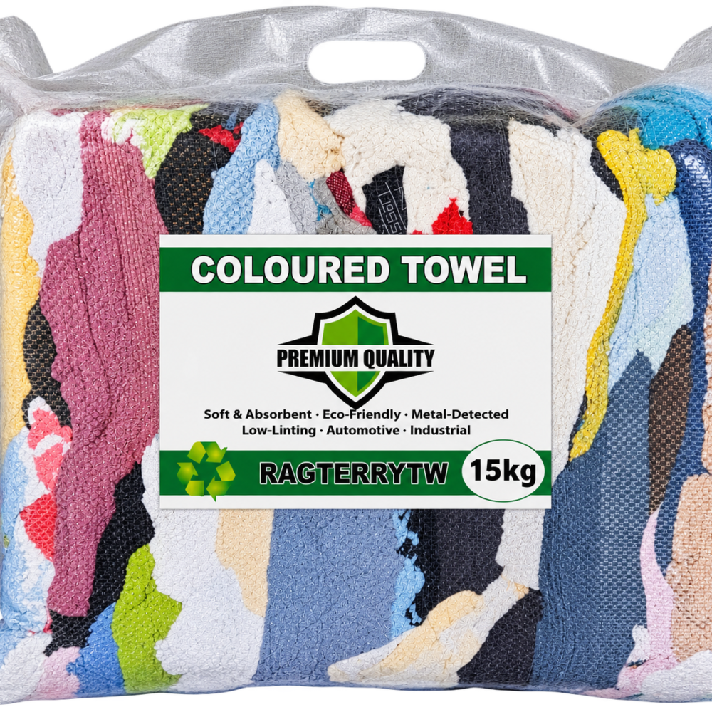 Rags 15kg Coloured TOWEL