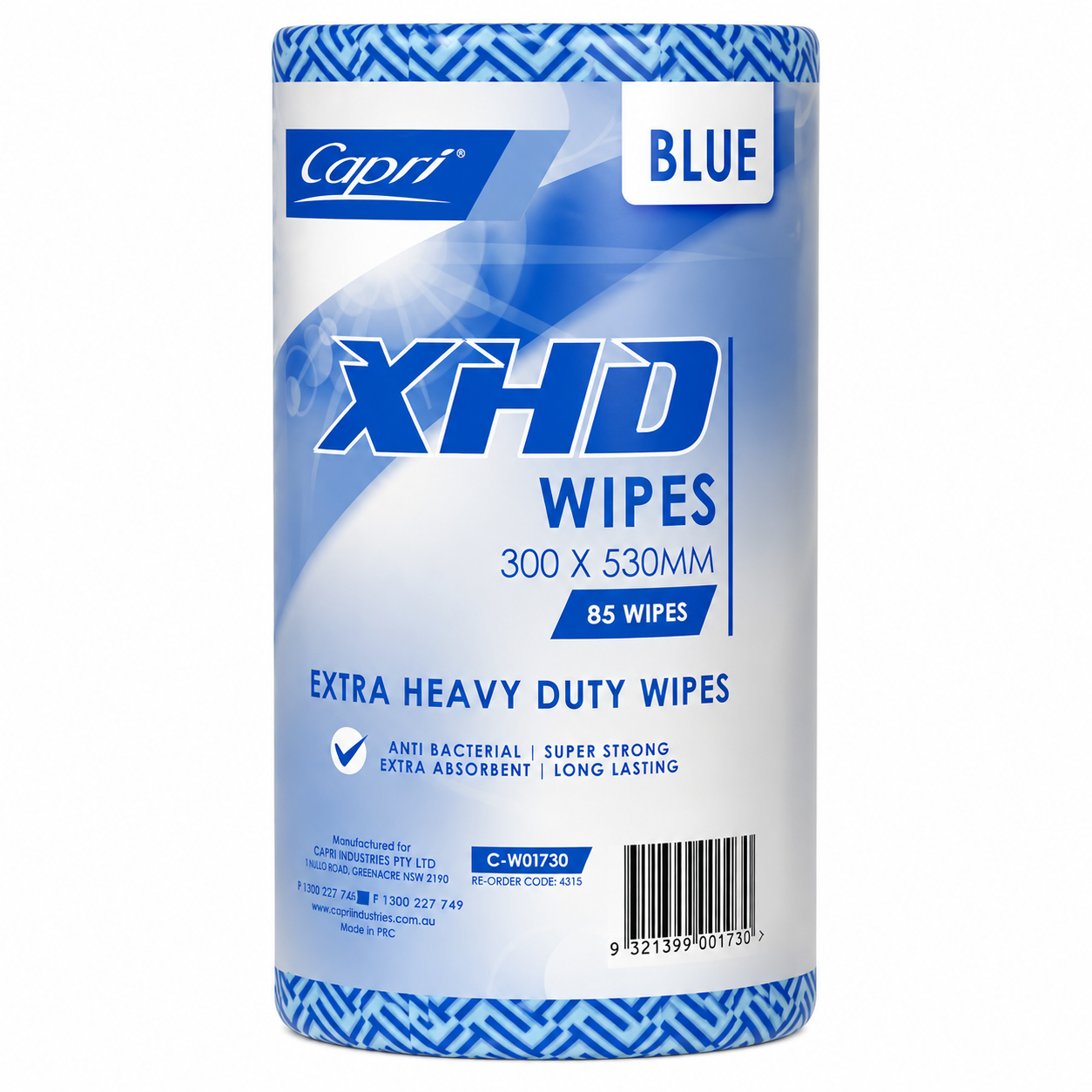 XHD Wipes - Capri