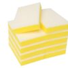 SPONGE Scourer WHI/YEL 10Pk