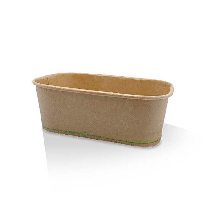 T/Away Kraft Rectangle 750ml