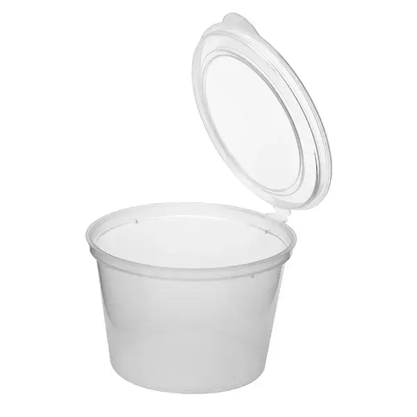Round Sauce Cont W/Lid 70ml