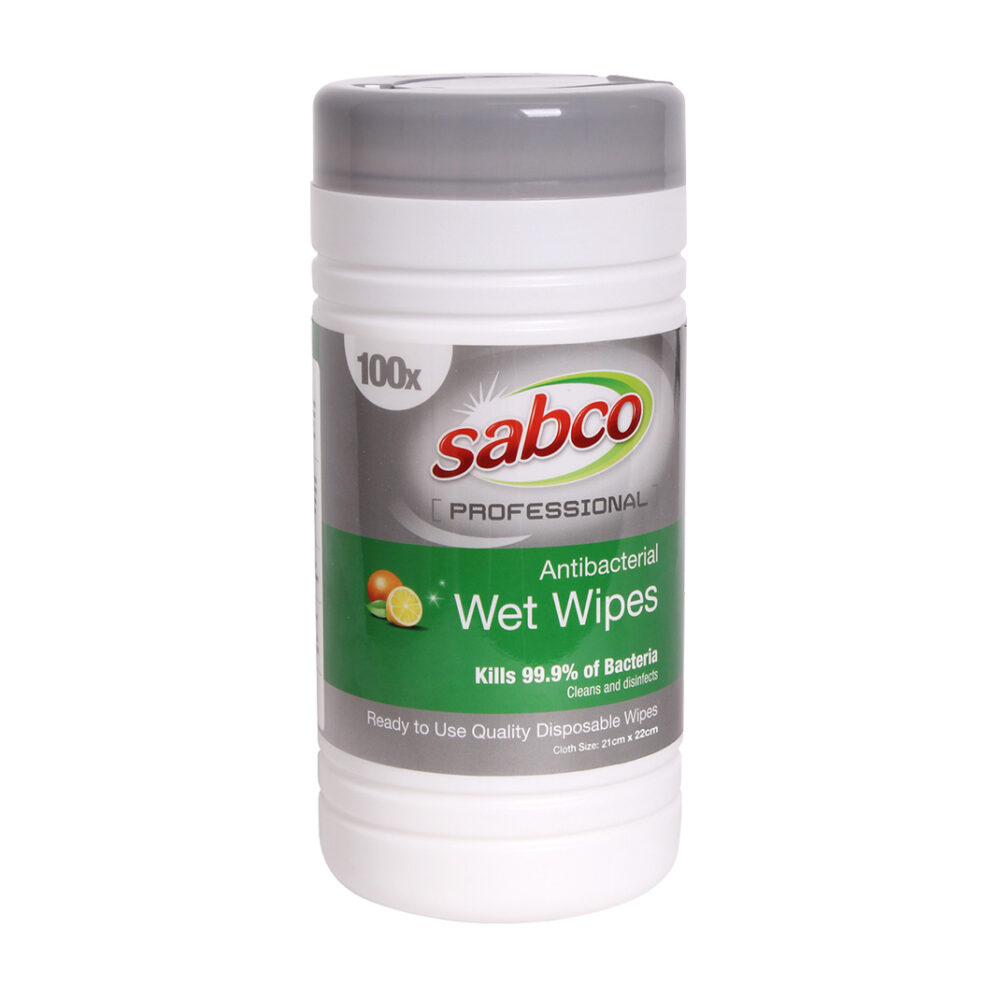 Antibacterial Wipes - Sabco